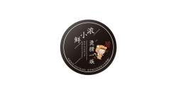 铜版纸烫金不干胶，先烫金与后烫金案例